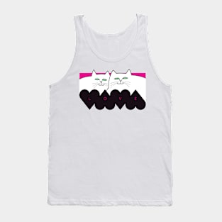 Love, white kitties Tank Top